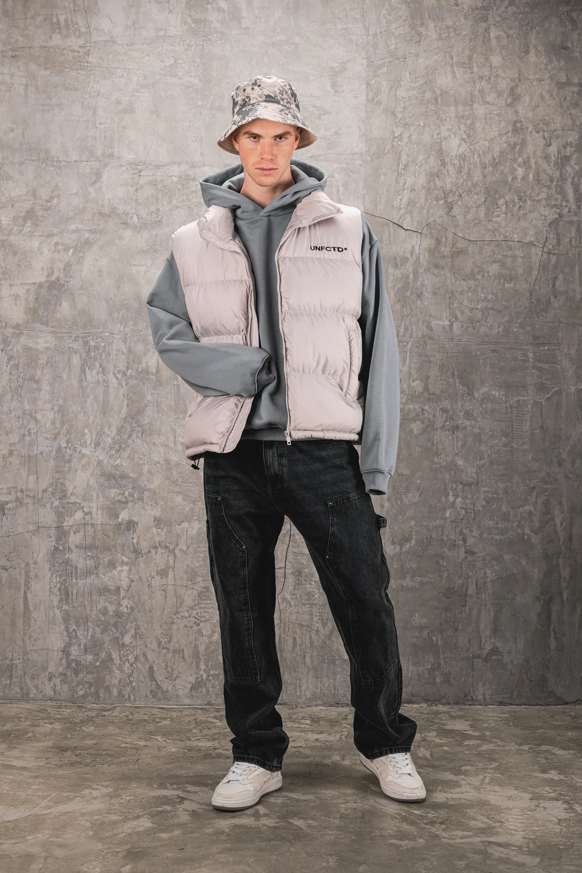 Airdrop Elite Puffer Vest - Ash Grey