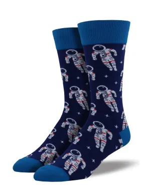 Astronaut Navy Men's Socks