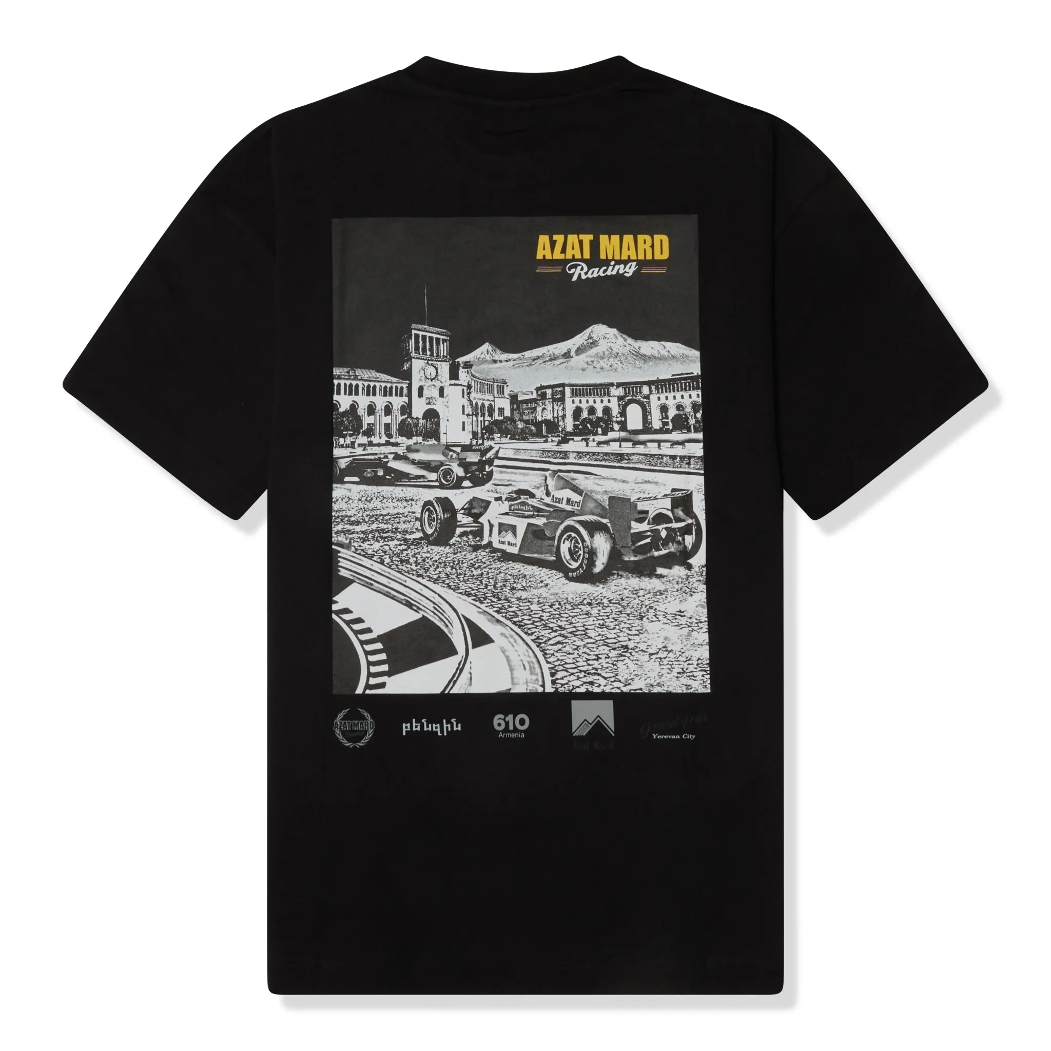 Azat Mard Yerevan Racing T Shirt Black