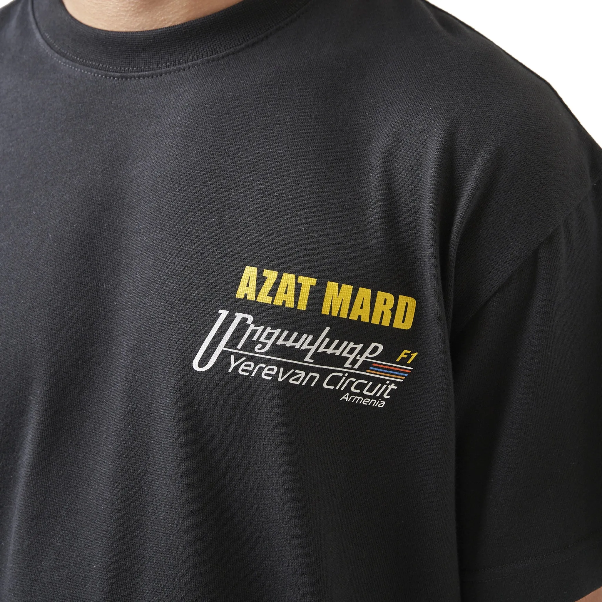 Azat Mard Yerevan Racing T Shirt Black