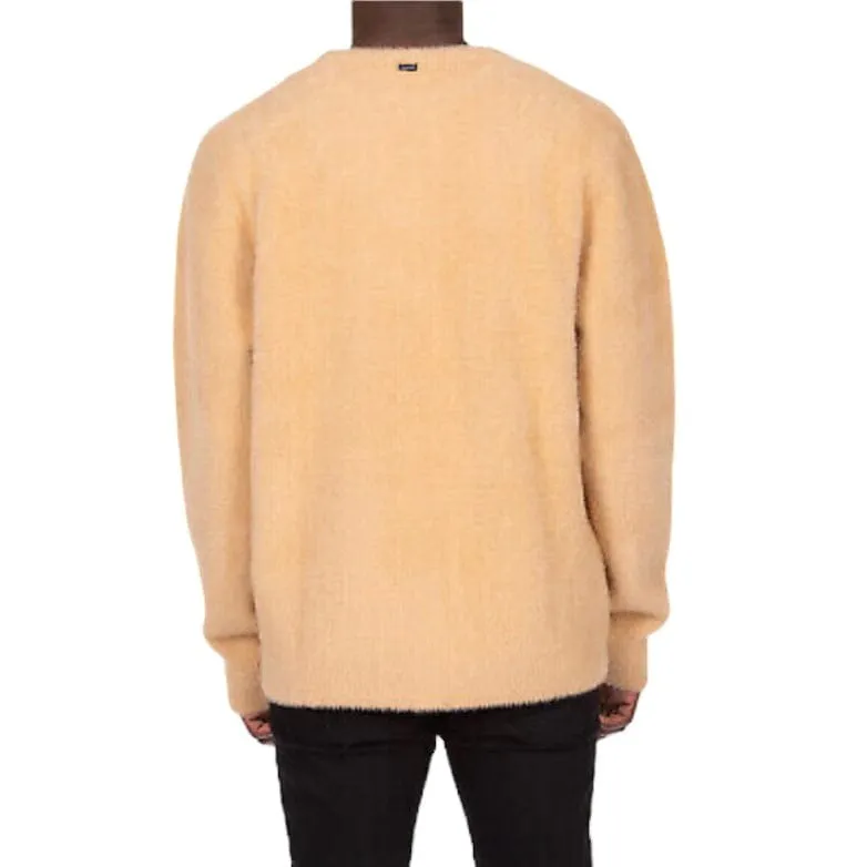 Billionaire Boys Club BB Fuzz LS Knit (Latte) 831-8305