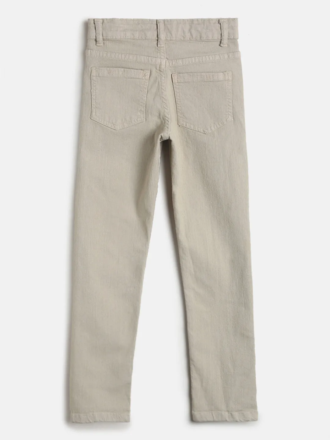 Boys Khaki Cotton Trouser