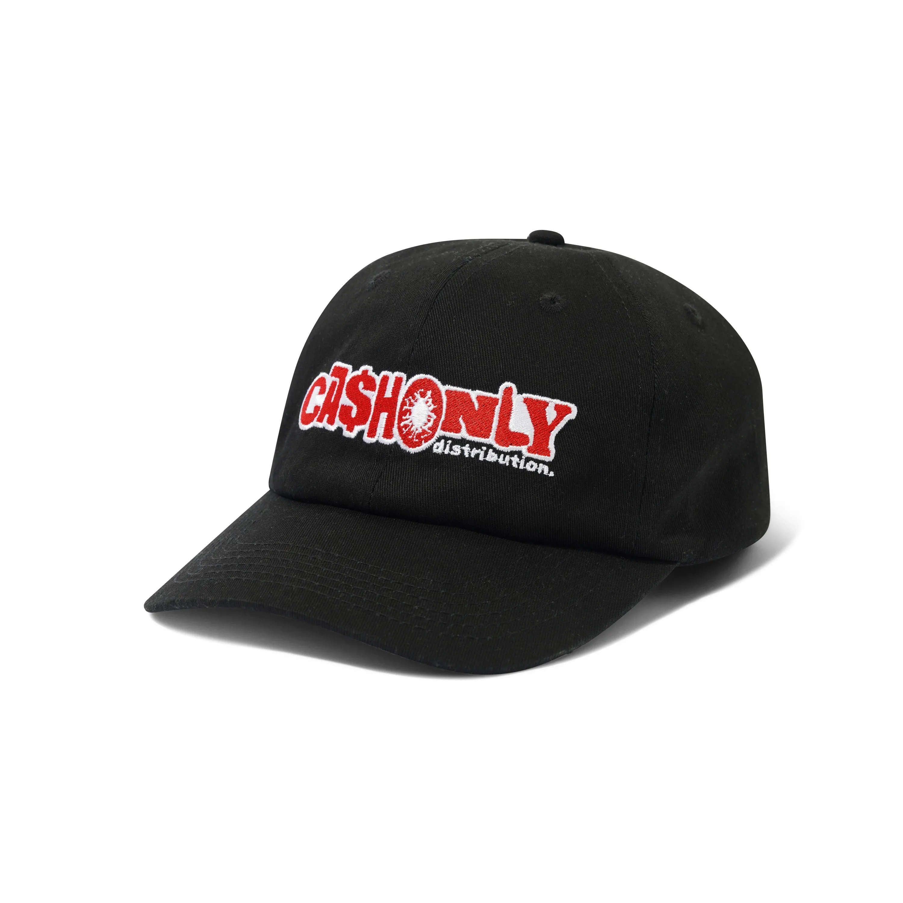 Cash Only Payday 6 Panel Cap - Black