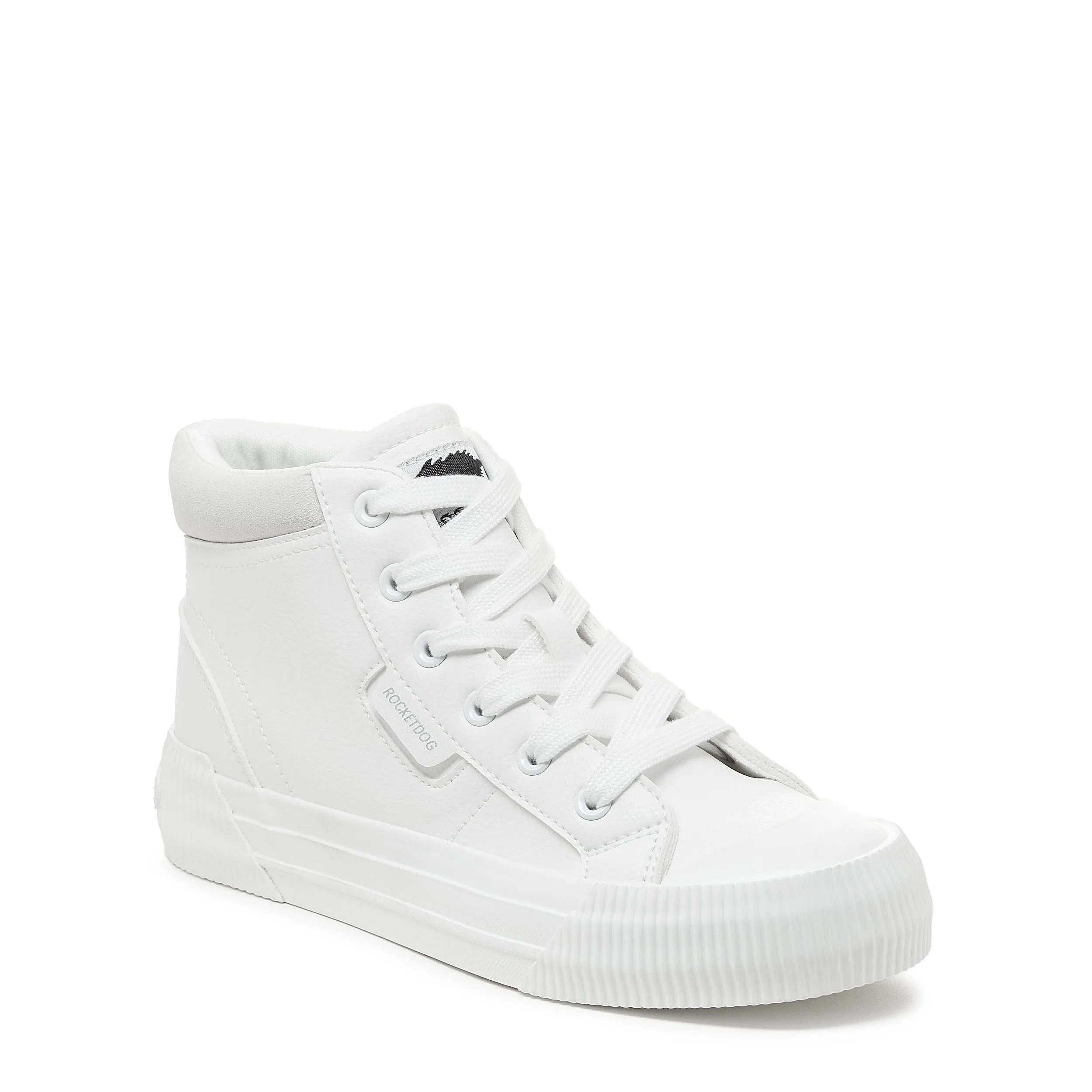 Cheery White High Top Trainers