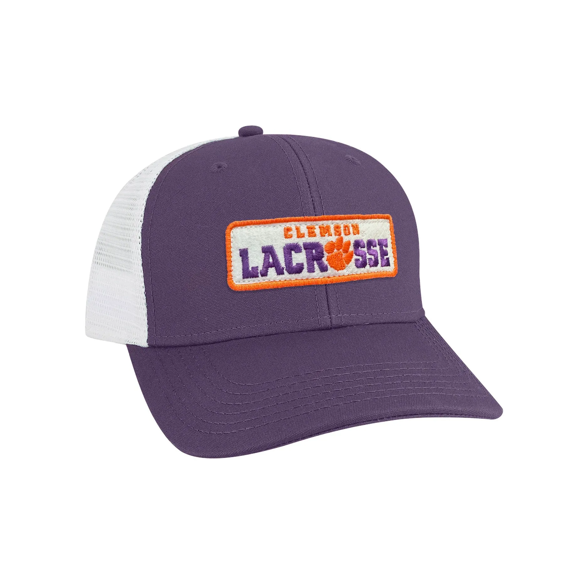 Clemson Lacrosse Mid-Trucker- (Multiple Colors)