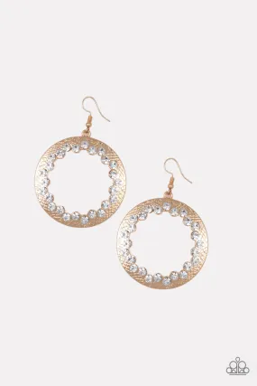 Gala Glitter Gold-Earrings