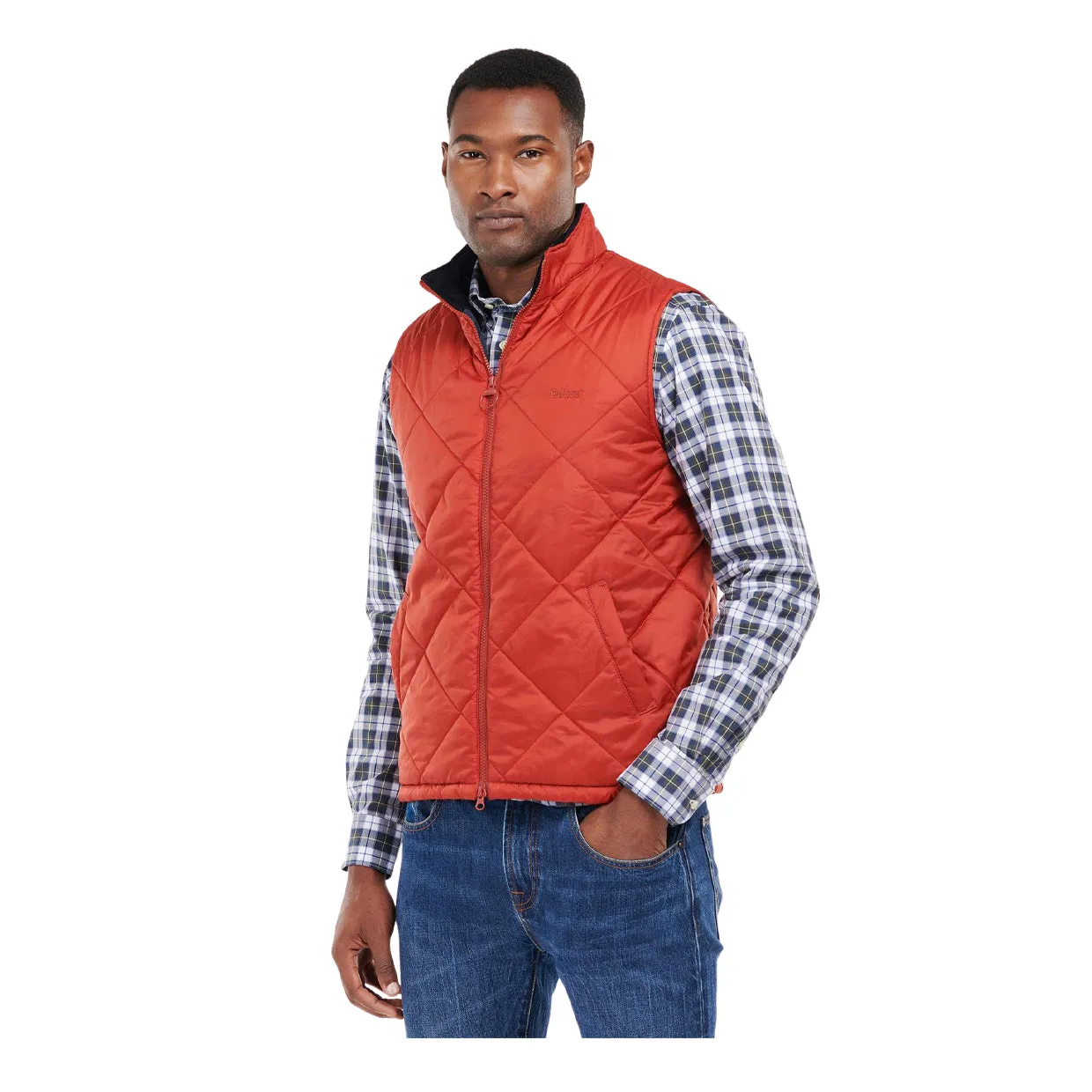 Gilet Barbour Finnar Rosso