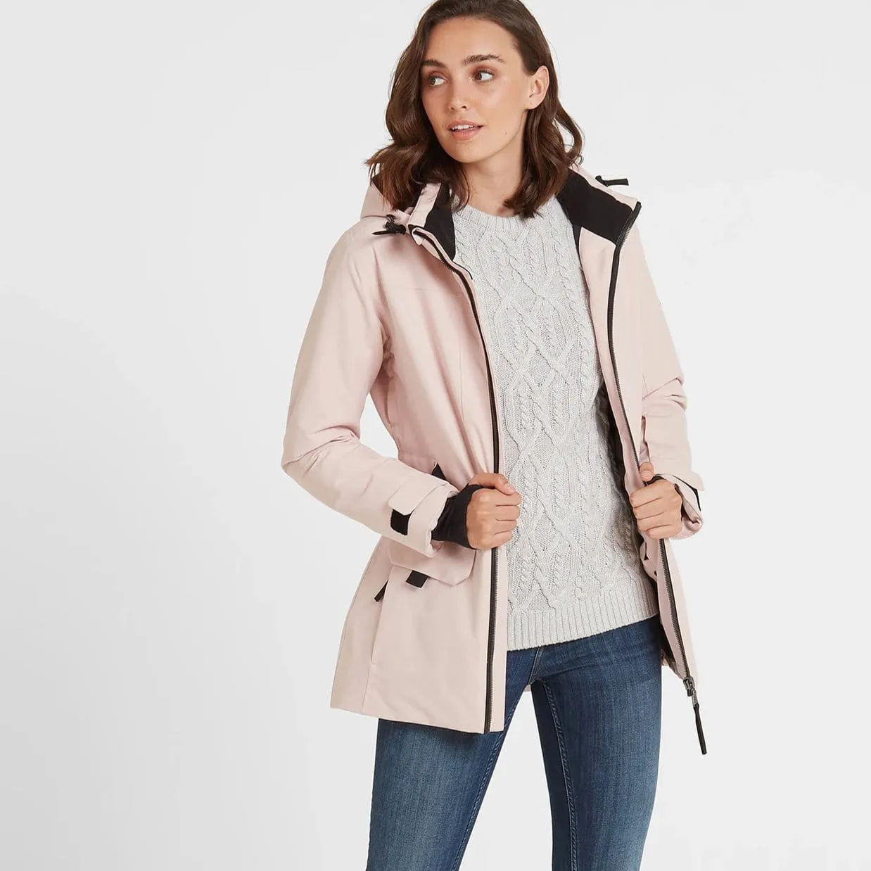 Helmsley Womens Winter Jacket - Rose Pink