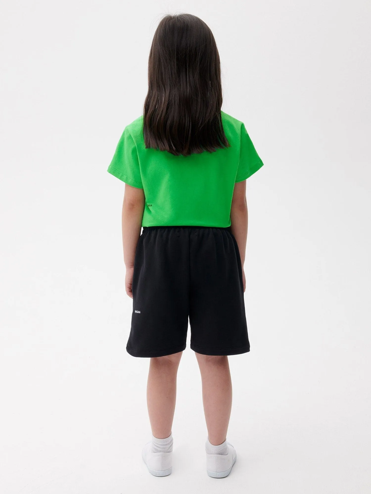 Kids' 365 Midweight Long Shorts—black