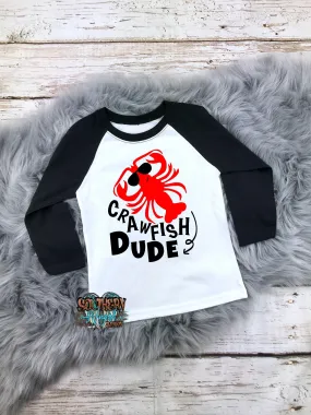 Kids Crawfish Boil shirt | Crawfish Dude shirt | Come at me breaux | Toddler crawfish shirt | Kids mudbug shirt | Personalized crawfish tee