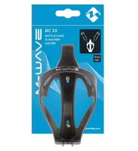 M-Wave BC33 Bicycle Water Bottle Cage Black 33 gram