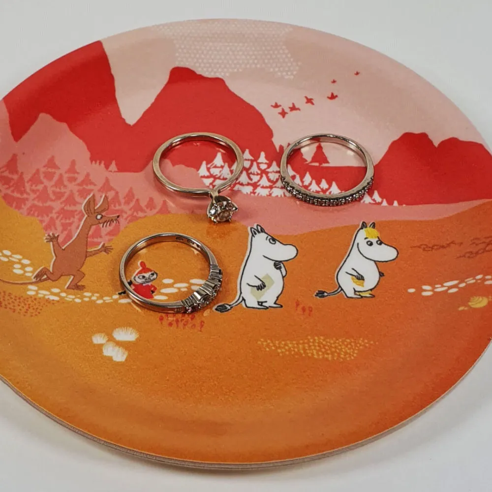 Moomin Treasure Hunt Mini Tray Pink - Opto Design