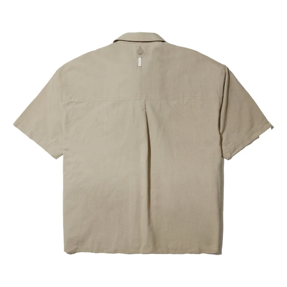 OPEN DIALOGUE S/S SHIRT-KHAKI