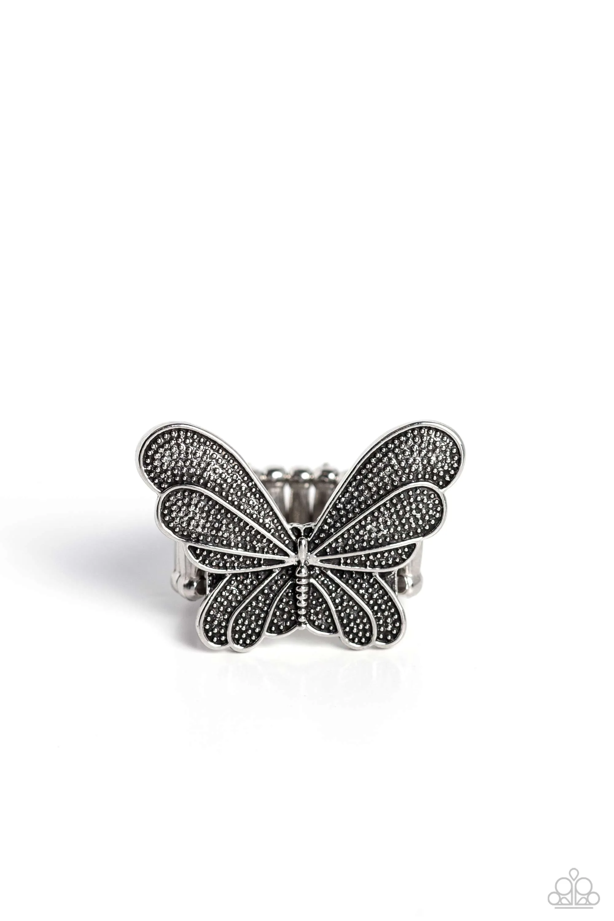 Paparazzi Fairy Wings Silver Ring