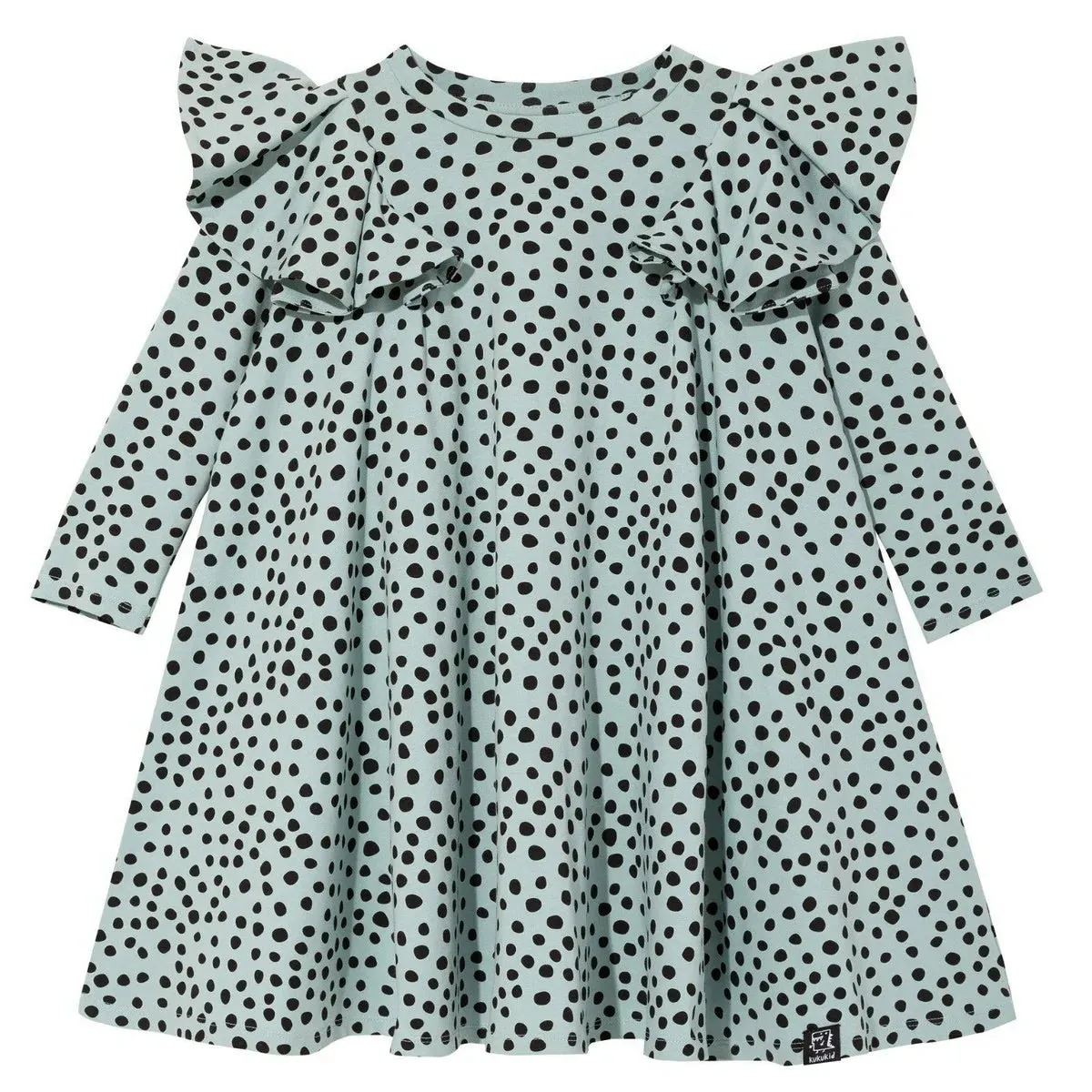 Pistachio Dot Dress