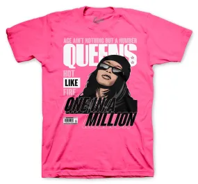 Retro 12 Ice Cream Shirt - Queens - Pink