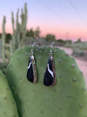 White Buffalo earrings