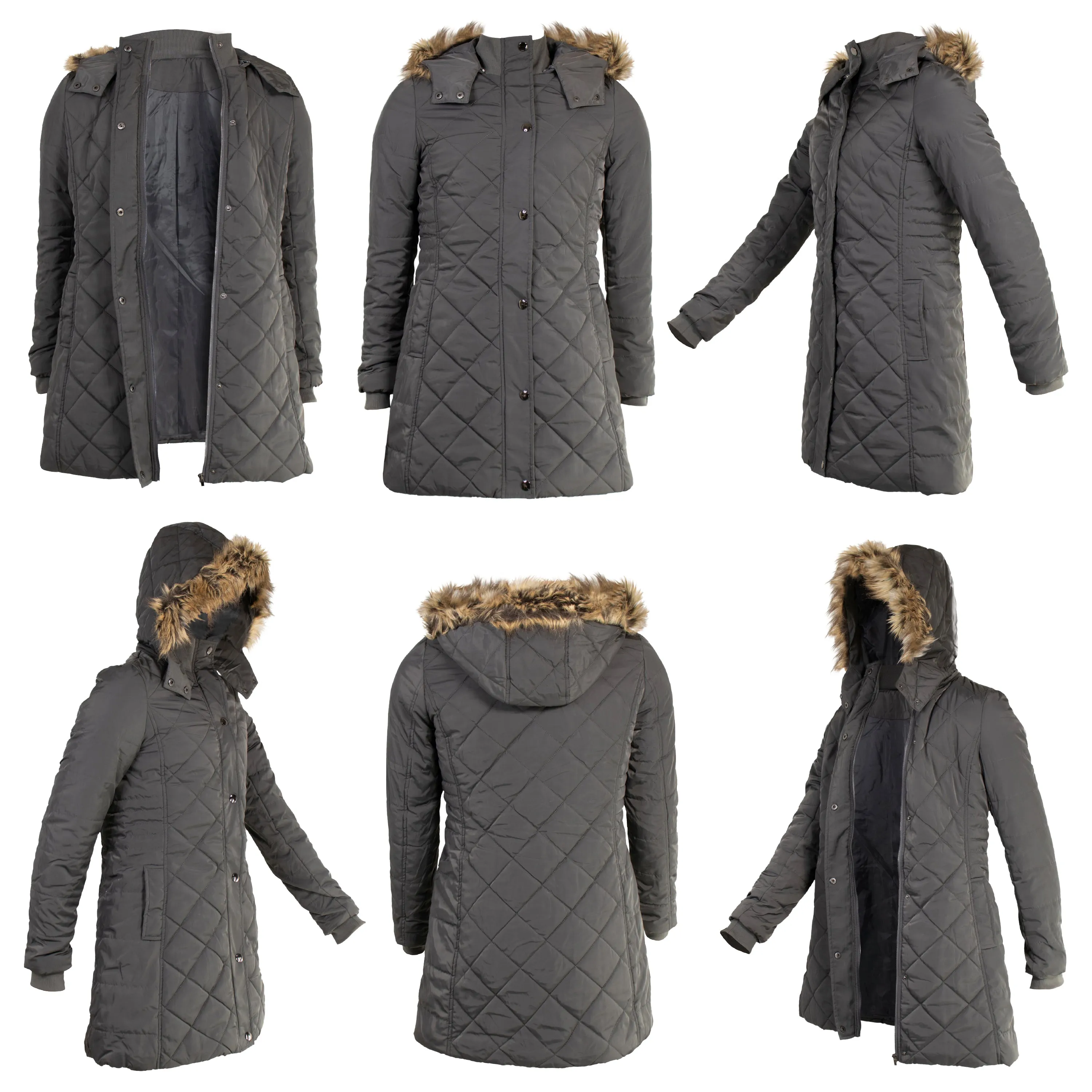 Women's Coats in Assorted Styles & Sizes - Bulk Case of 15 Jackets